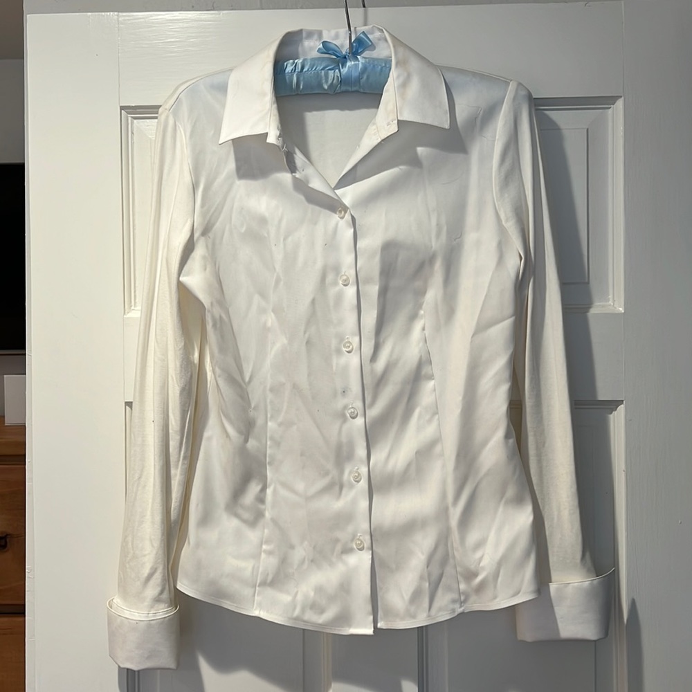 Calvin Klein White Button-up